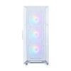 Zalman Obudowa I3 NEO V2 Mid Tower RGB fan x4 biała